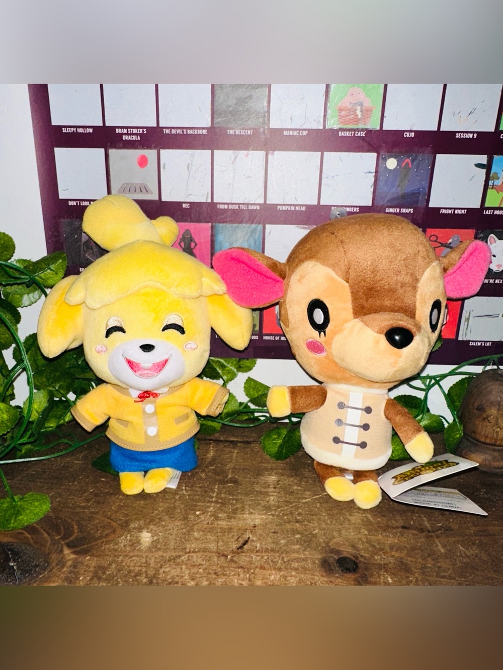 Animal Crossing New Leaf Nintendo Isabelle and Fauna Plush Bundle